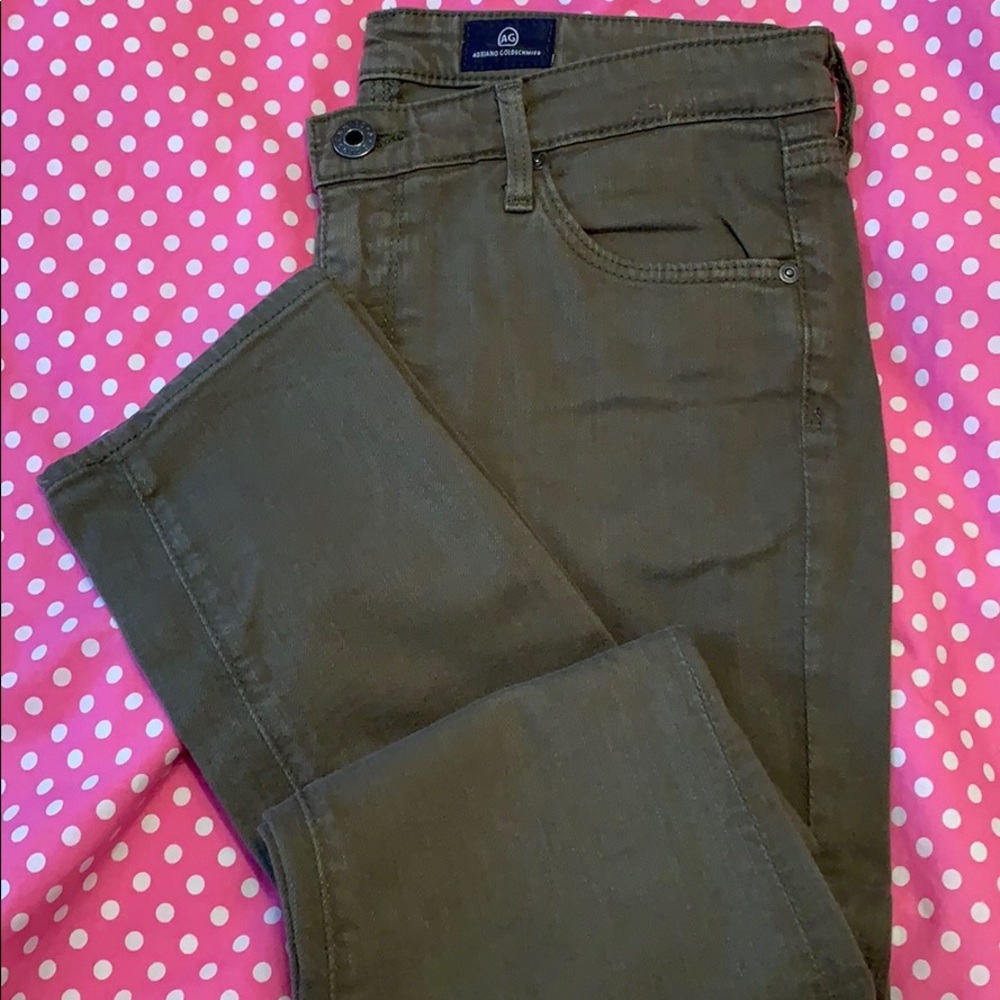AG green jeans